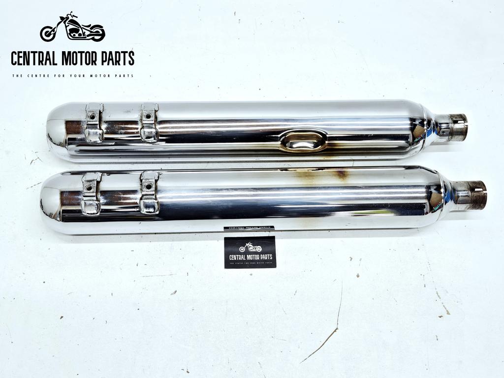 Amortisseurs Touring 1997-2016 chromés, Motos, Pièces | Harley-Davidson, Utilisé, Enlèvement ou Envoi