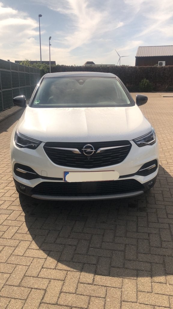 OPEL GRANDLAND X HYBRIDE ULTIMATE, Auto's, Opel, Dealer onderhouden, Wit, Leder, 5 deurs