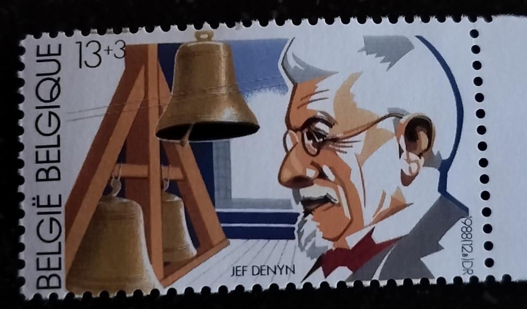 Postzegel 1988 Jef Denyn - België ongestempeld, Ophalen of Verzenden