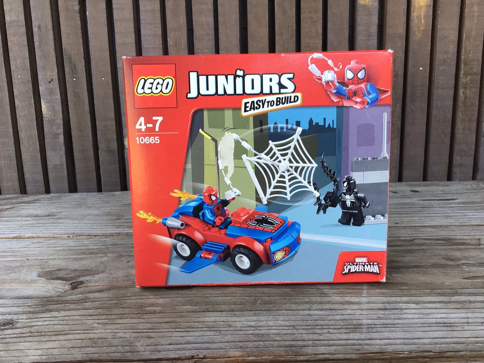 Lego junior spiderman vs venom - 10665, Ophalen, Marvel, Lego, Zo goed als nieuw
