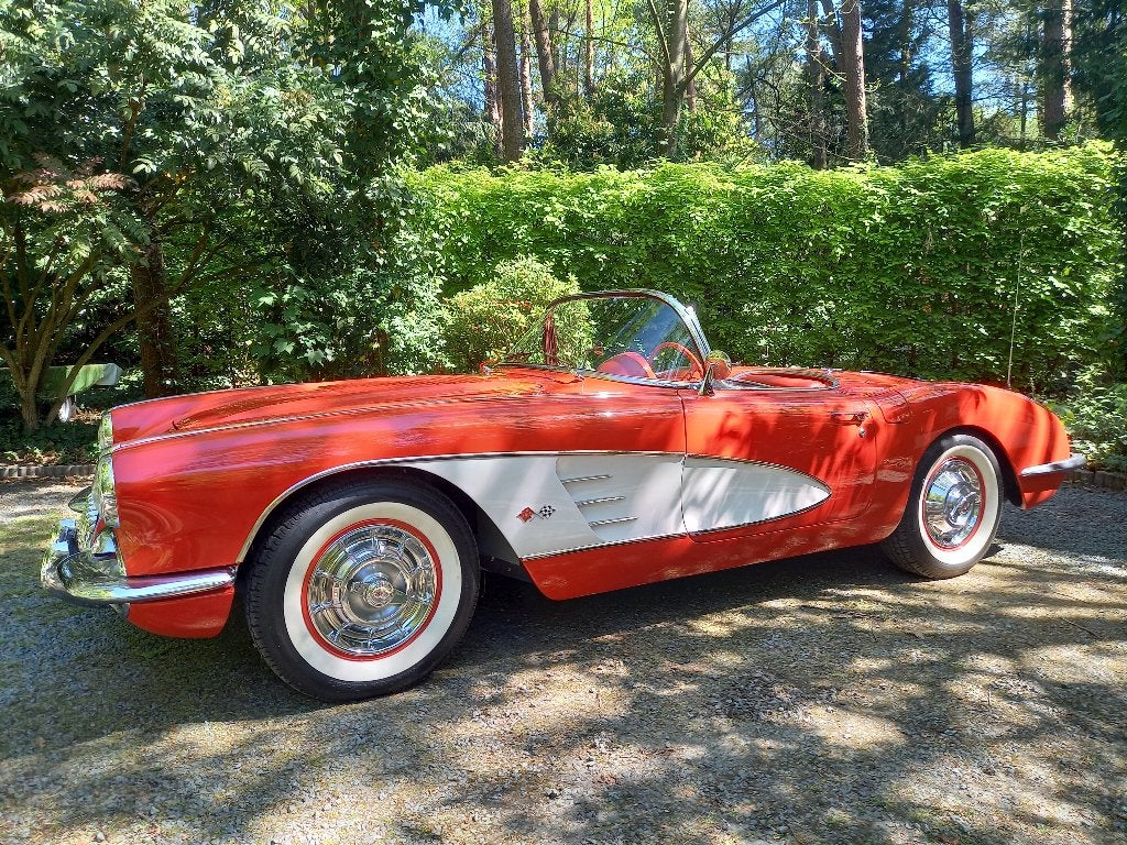 corvette C1, Autos, Rouge, Achat, 1340 kg, Boîte manuelle
