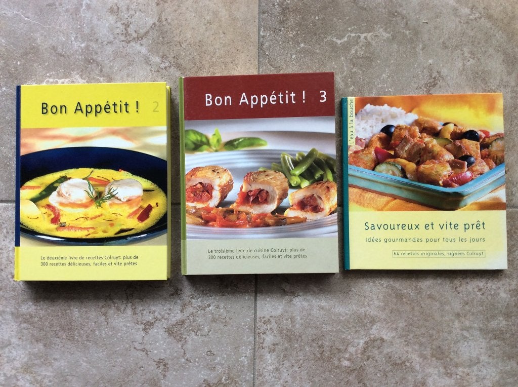 3 LIVRES DE CUISINE COLRUYT, Livres, Enlèvement, Utilisé