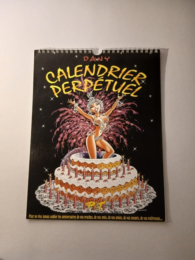 Calendrier humoristique érotisme (-16) BD Danny