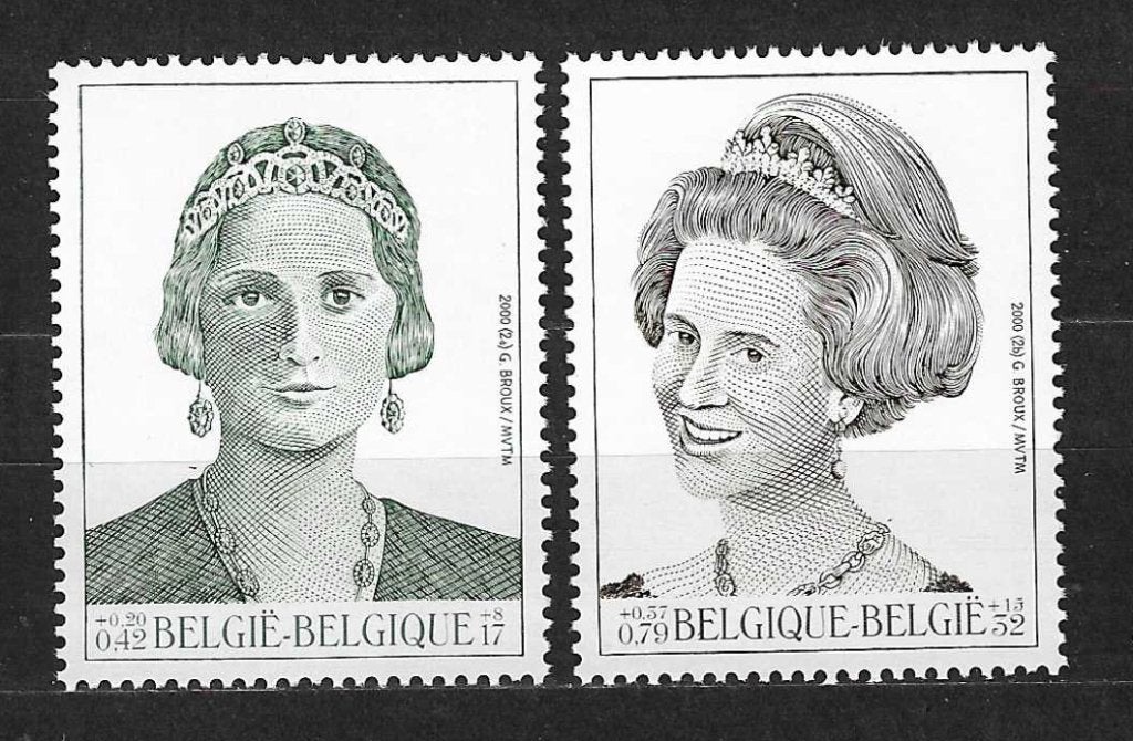 Belgique OPC 2879-80 La famille royale de Belgique **, Neuf, Enlèvement ou Envoi, Non oblitéré, Maison royale