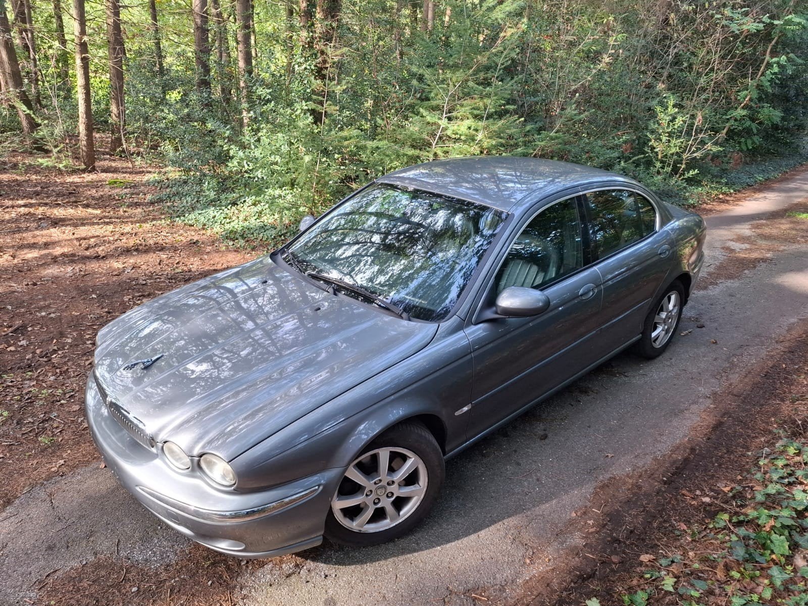 Jaguar X-Type 2.0 diesel, leer, Navigatie, 2 sleutels, Auto's, Voorwielaandrijving, Zwart, 4 cilinders, Leder