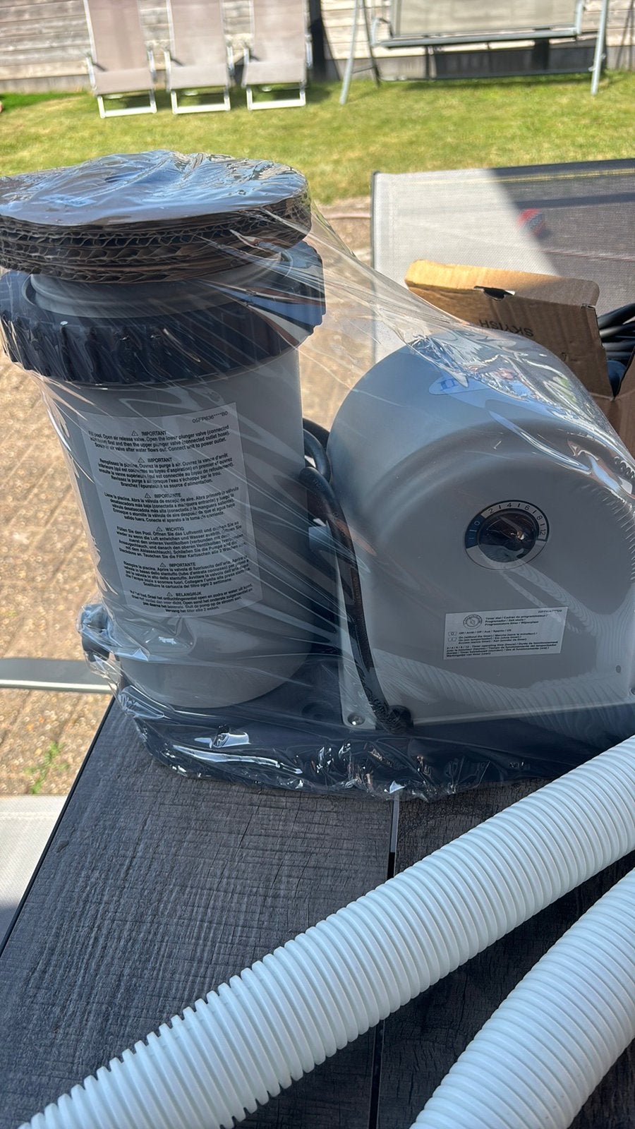 Intex 636 G nieuw, Tuin en Terras, Zwembad-toebehoren, Zo goed als nieuw, Filter, Ophalen