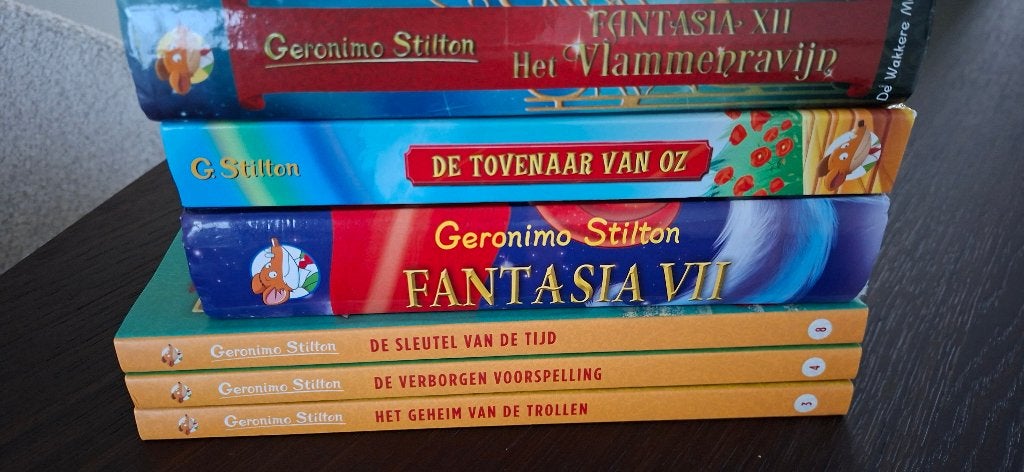 Geronimo Stilton. Boeken. Nieuw, Fictie algemeen, Geronimo Stilton, Ophalen of Verzenden, Zo goed als nieuw