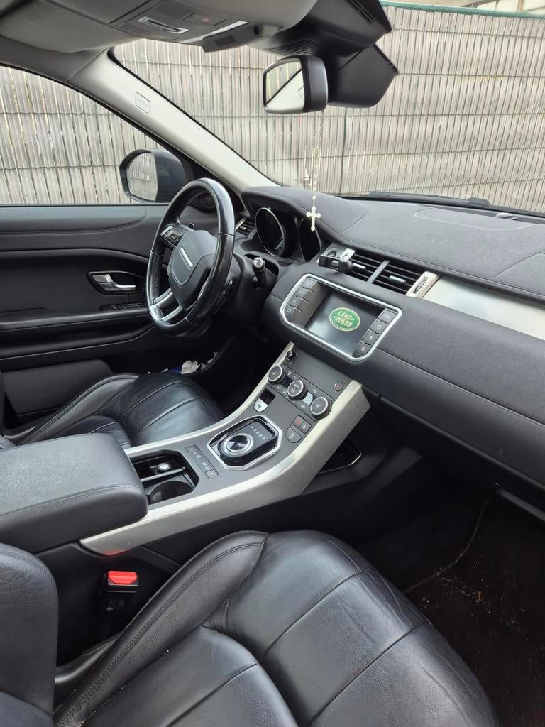 Land Rover evoque 2018, Auto's, Automaat, Zwart, Leder, Diesel