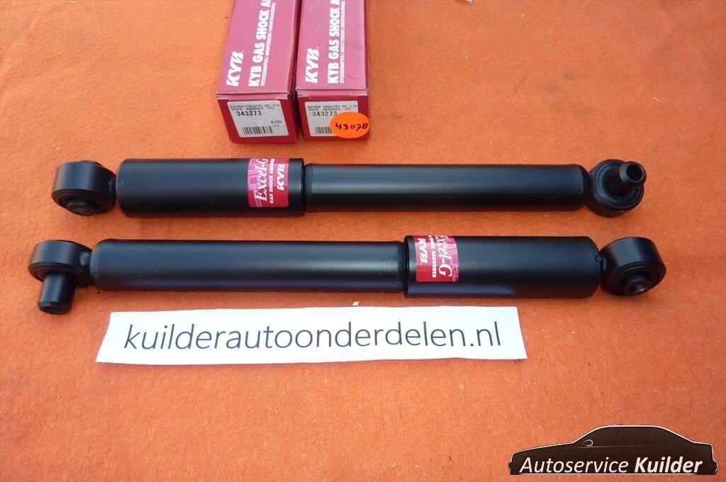 Set schokdempers achterzijde Ford Courier Gasdruk Kyb Nieuw, Auto-onderdelen, Ophanging en Onderstel, Ford, Nieuw, Ophalen of Verzenden