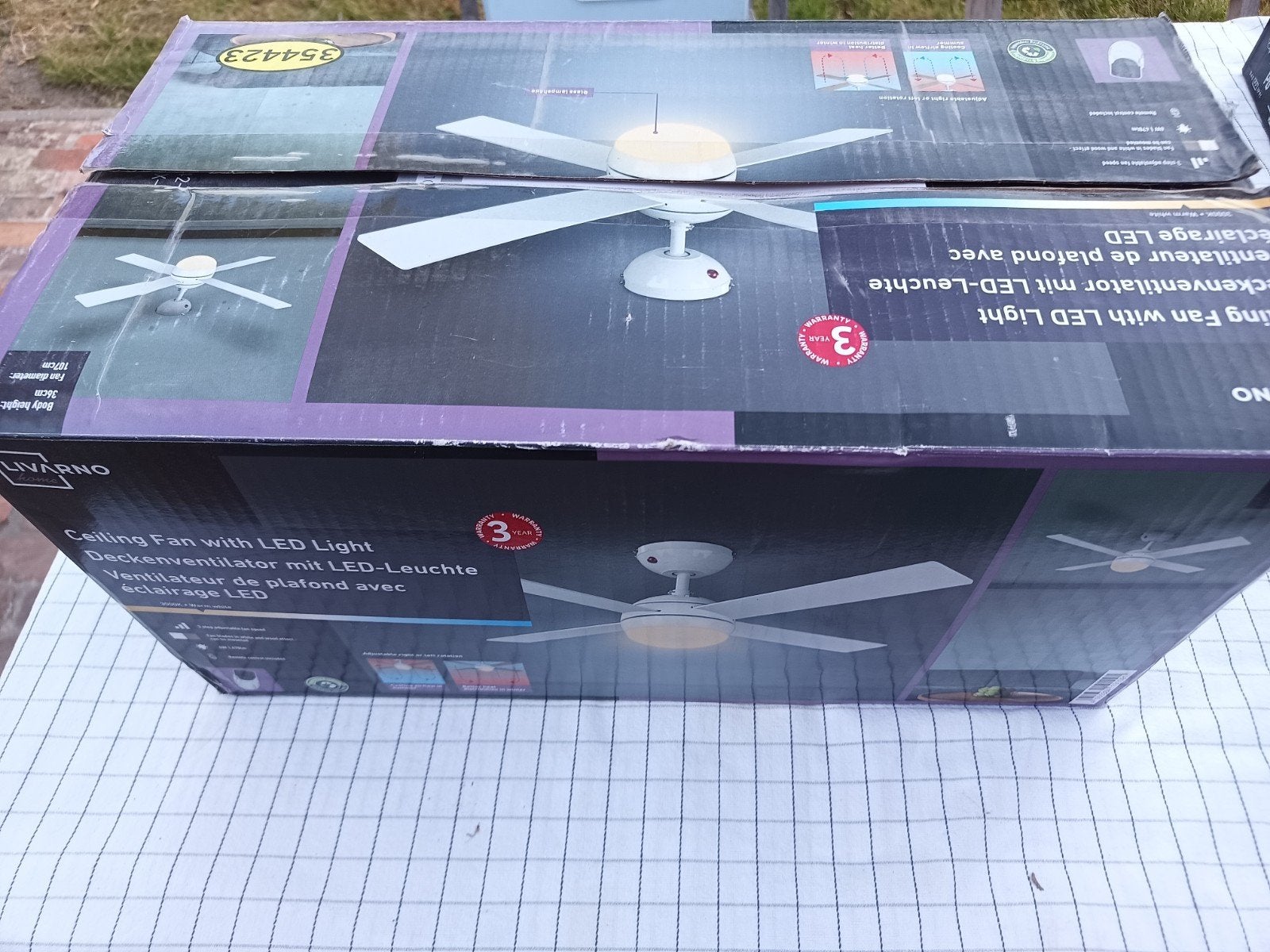Plafondventilator nieuw, Elektronische apparatuur, Ophalen, Plafondventilator
