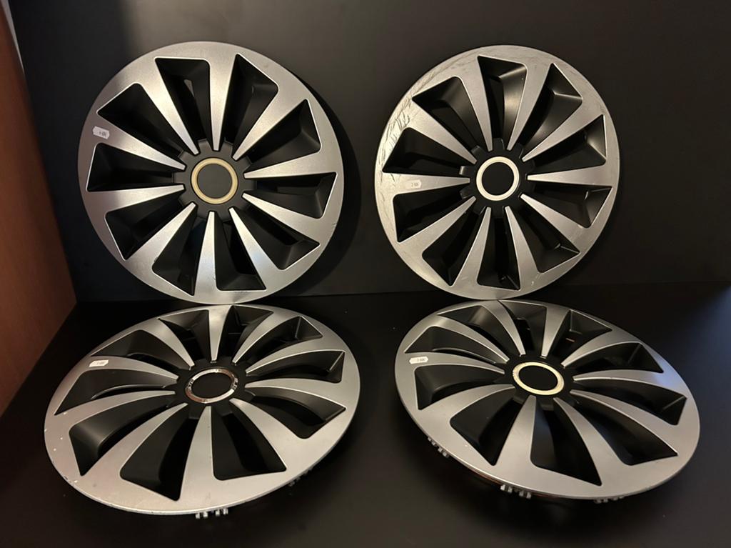 4 enjoliveurs universels 14", Autos : Divers, Enjoliveurs, Utilisé, Enlèvement ou Envoi
