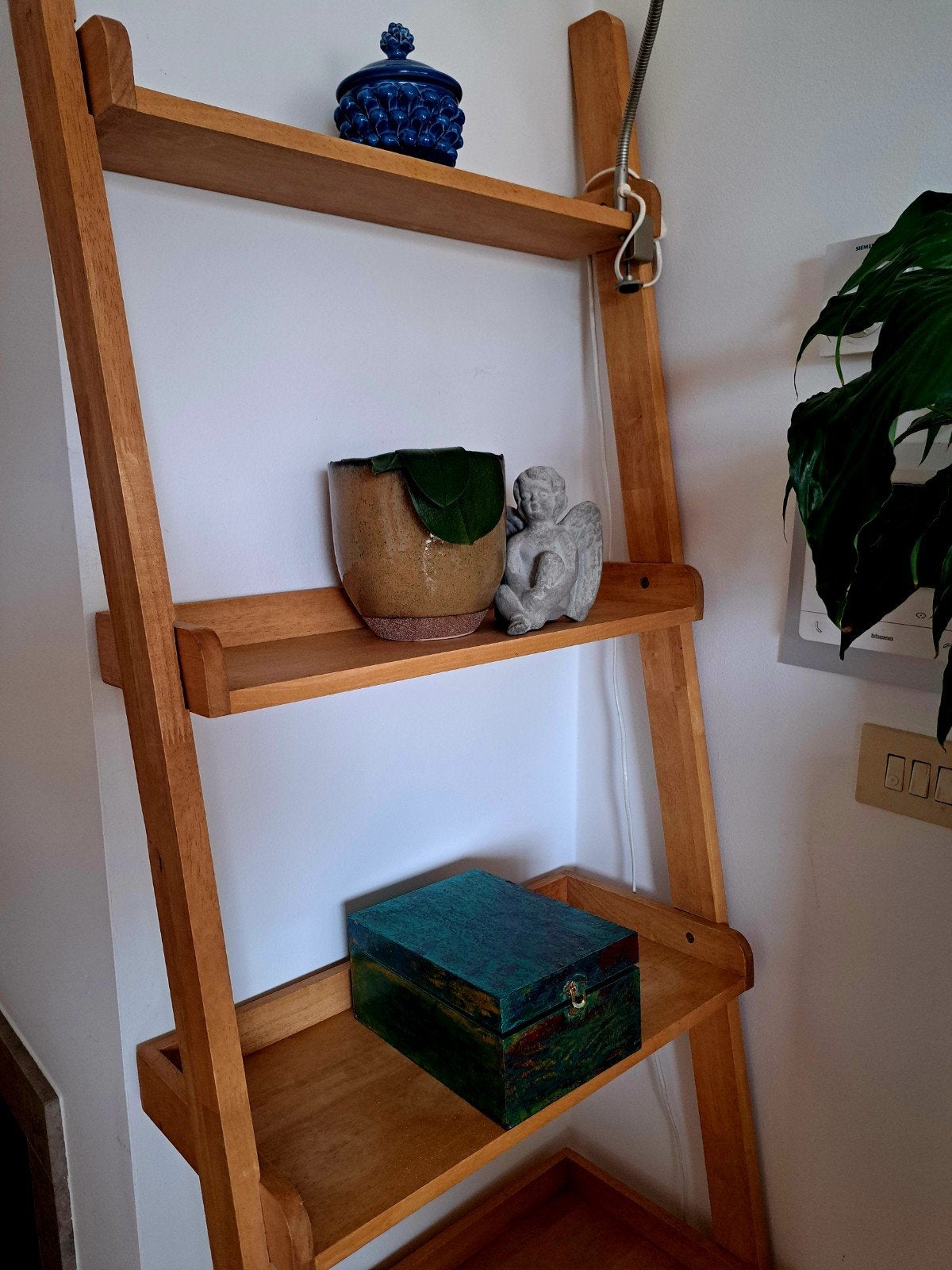 Étagère design bois massif, Maison & Meubles, Enlèvement