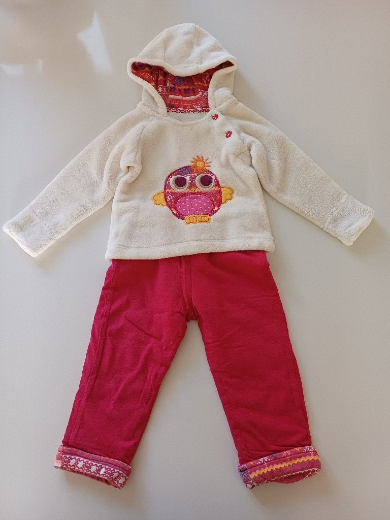 Winterset 'uil' maat 80 C&A Baby Club, Enfants & Bébés, Vêtements de bébé | Taille 80, C&A, Enlèvement ou Envoi, Ensemble, Utilisé