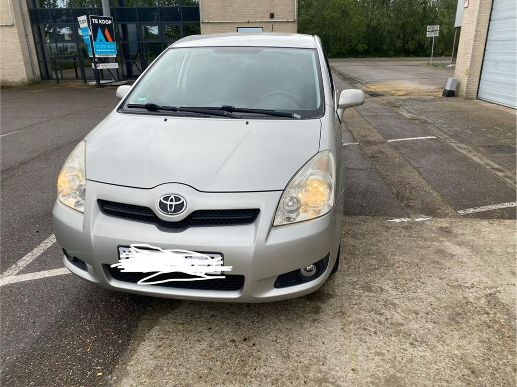 Toyota corolla verso 2008 automaat benzine met keuring, Auto's, Automaat, 1794 cc, 7 zetels, 5 deurs
