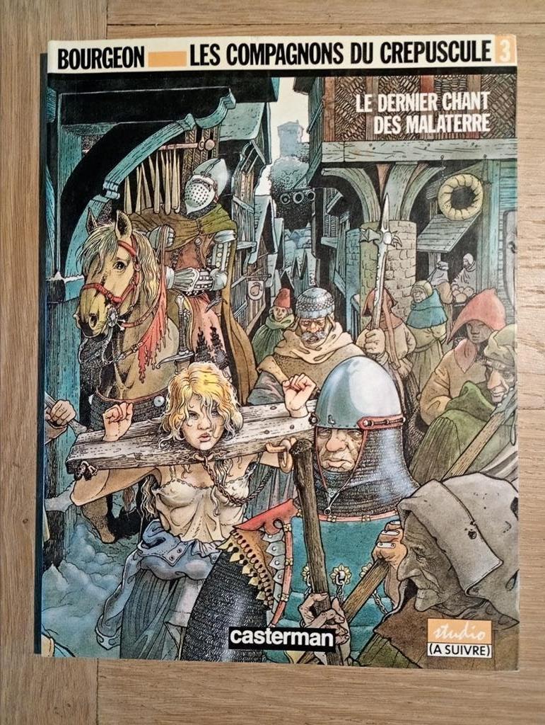 Les compagnons du crépuscule 3 dernier chant des Malaterre, Livres, BD, Enlèvement ou Envoi, Une BD, Utilisé, Bourgeon.