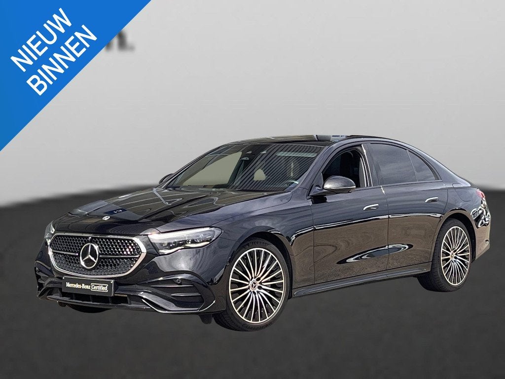 Mercedes-Benz E-Klasse Berline 300 e Star Edition met Pano, Auto's, Mercedes-Benz, Automaat, 4 deurs, Gebruikt, Zwart