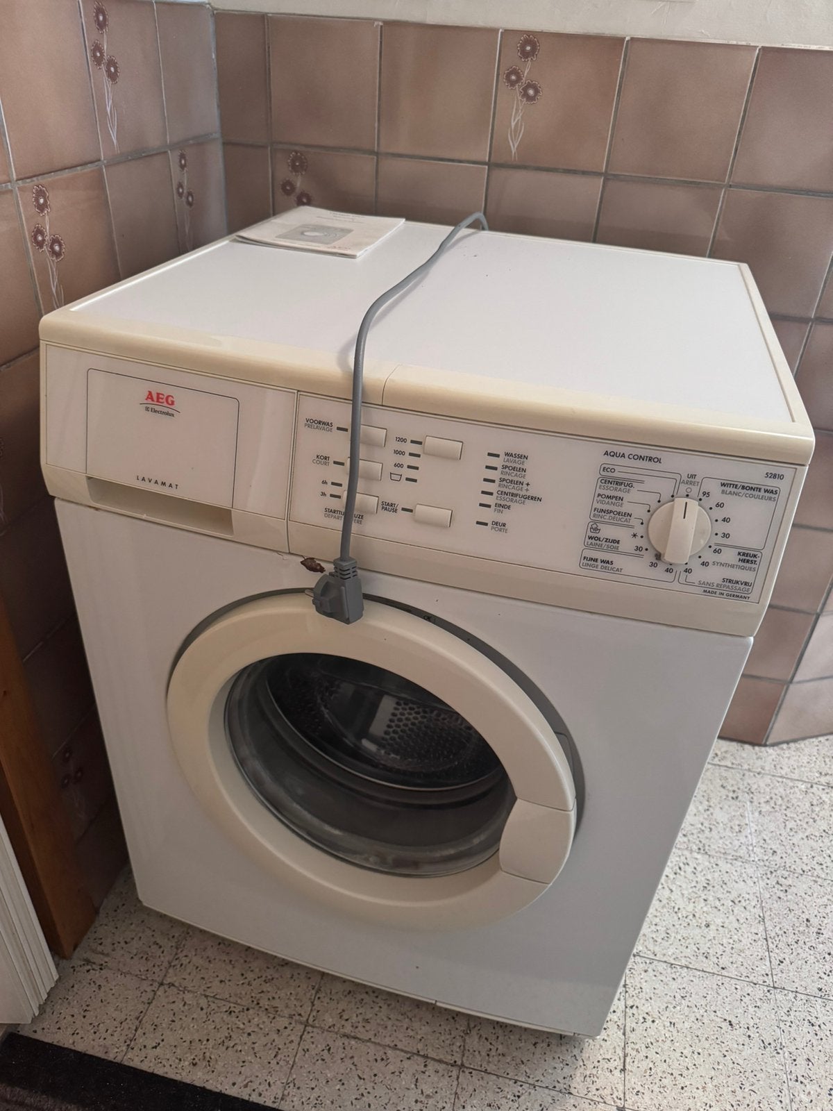 Wasmachine, Ophalen, Zo goed als nieuw