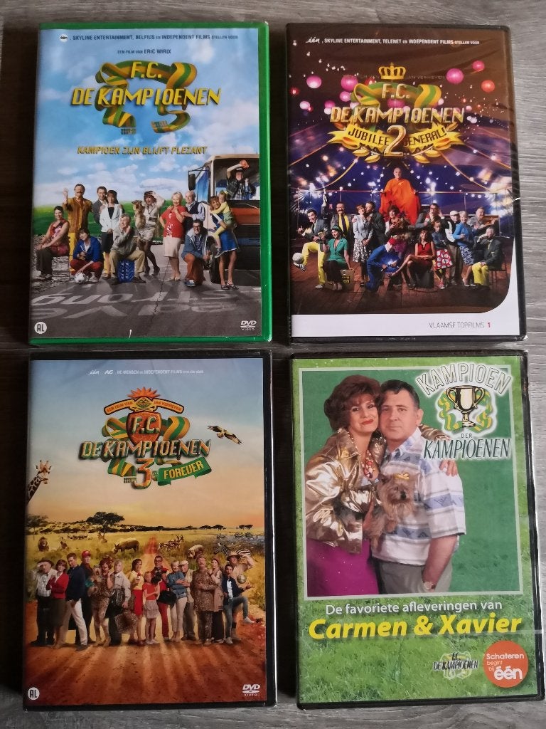 dvd's fc de kampioenen uit te kiezen, Ophalen of Verzenden