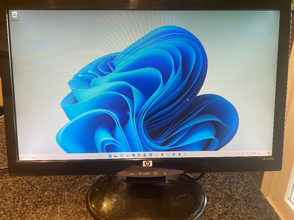 HP S2231a monitor, Ophalen, Gebruikt, Ingebouwde speakers, Full HD