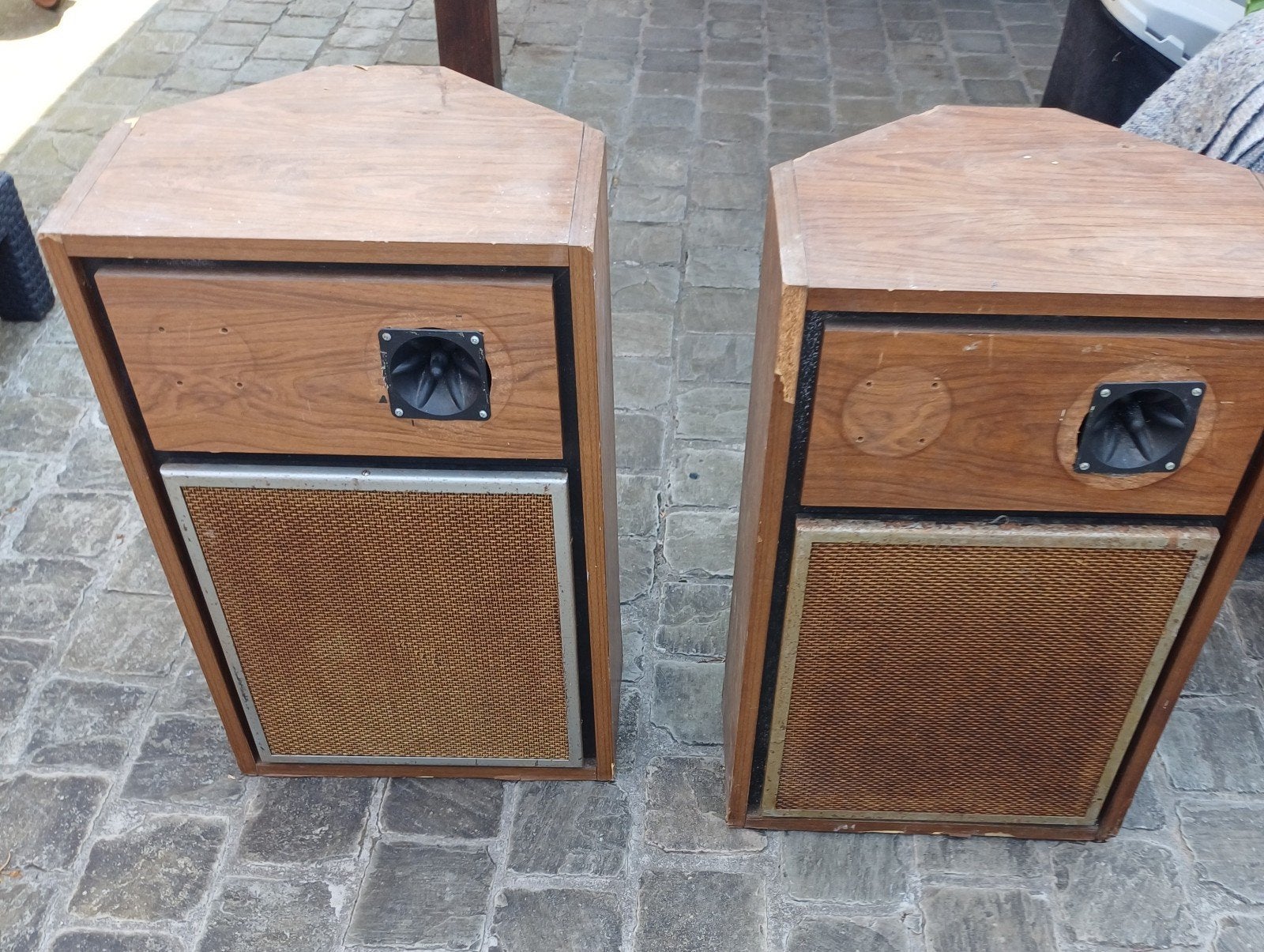 Vintage speakers, Ophalen, Gebruikt, Minder dan 60 watt, Stereo speakers