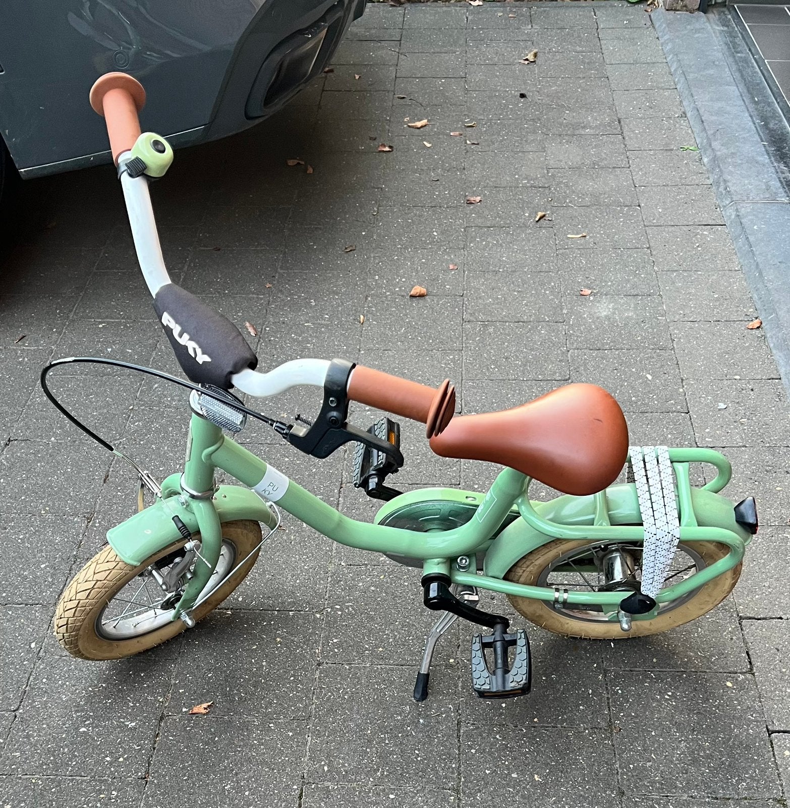 Puky retro kinderfiets 12 inch, Ophalen, Zo goed als nieuw, Velgrem, Minder dan 16 inch