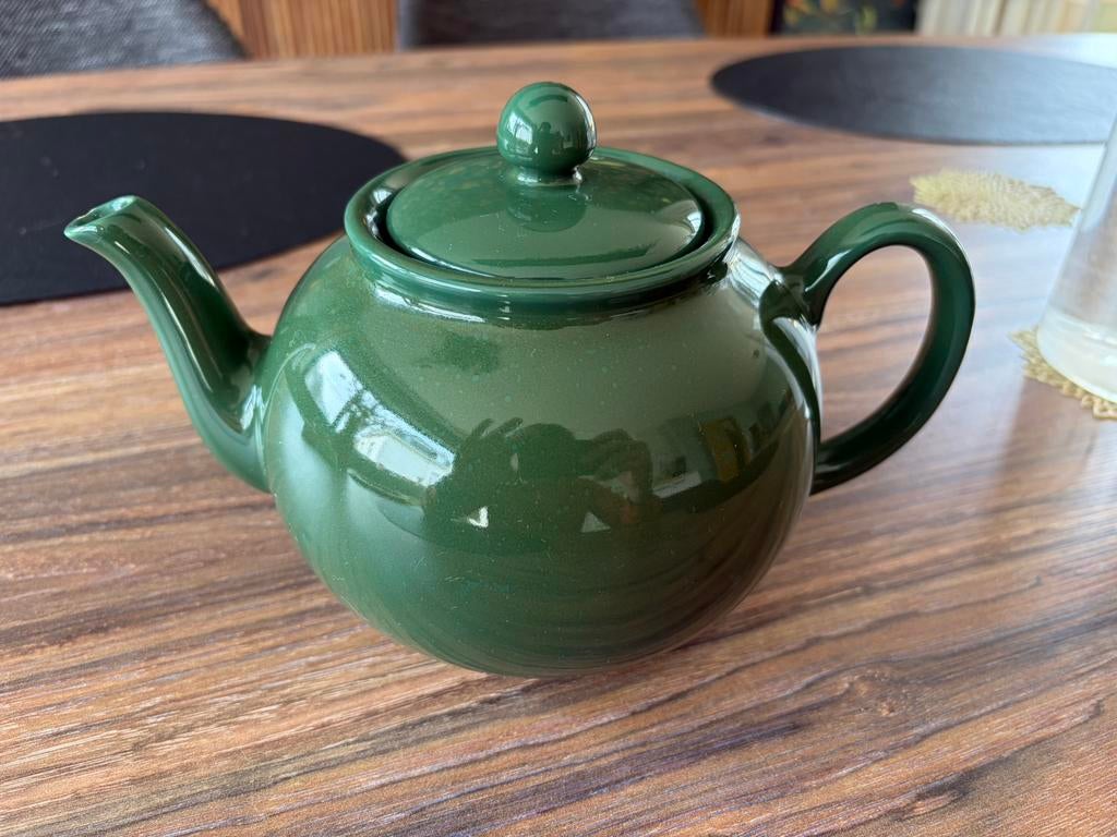 Vintage Theepot Groen - Pristine England, Enlèvement