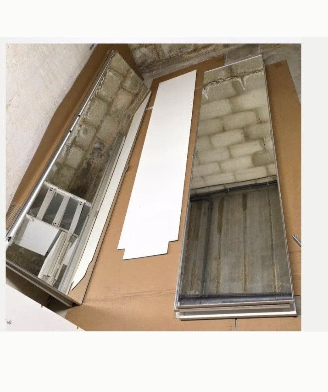 Porte battante Ikea Aheim 50x229cm pour Pax miroir, Enlèvement, Utilisé, Vitre comprise, Autres types