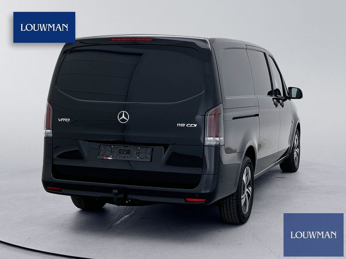 Mercedes-Benz Vito 119 CDI L2 Select 360 Camera Distronic Tr, Automaat, Zwart, Mercedes-Benz, Bedrijf