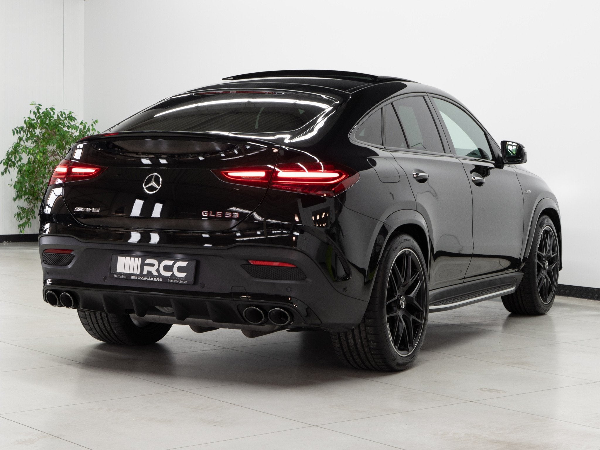 Mercedes-Benz GLE 53 AMG 4M+ Coupé HYBRID Night 22" PANO Ma, Automaat, Gebruikt, Zwart, 544 pk
