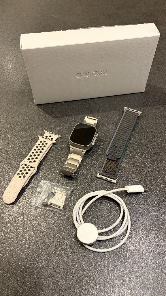 Apple Watch Ultra 2 + extra straps, Étanche, Comme neuf, Enlèvement, Niveau de stress