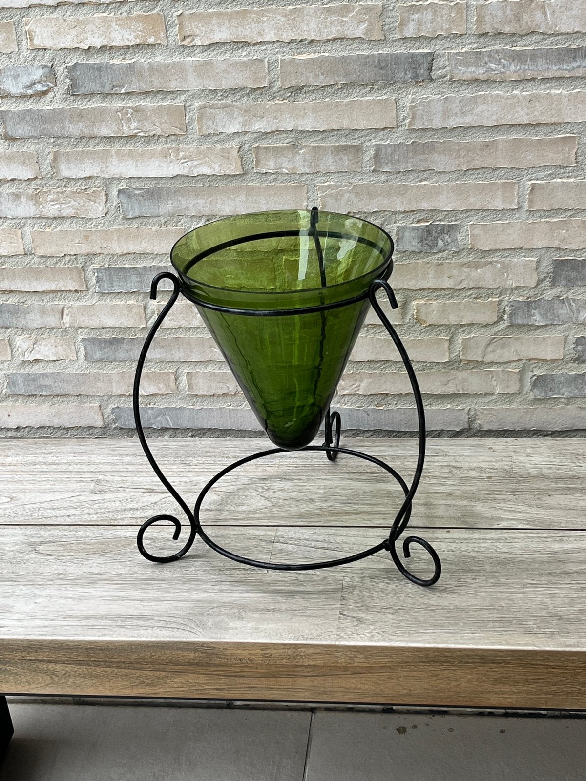 Pot de fleurs décoratif ancien, Jardin & Terrasse, Bacs à fleurs & Jardinières, 30 à 60 cm, Enlèvement, Utilisé, Intérieur