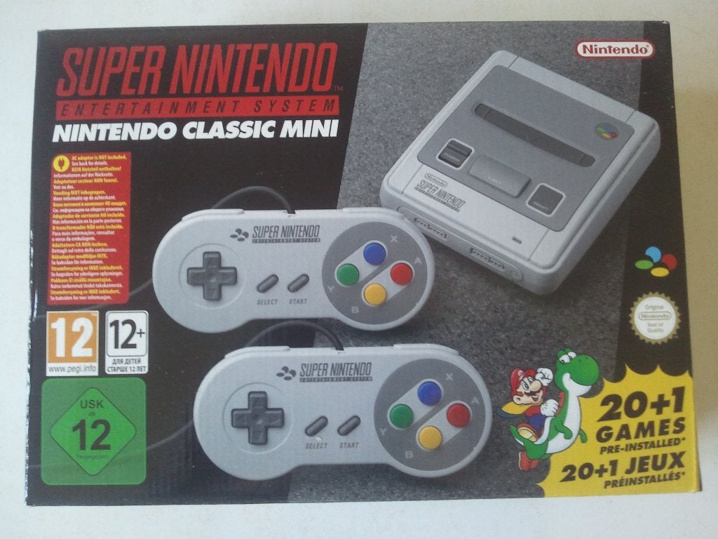Super Nintendo Classic Mini (SNES mini), Consoles de jeu & Jeux vidéo, Enlèvement ou Envoi, Neuf, Avec 2 manettes, Avec jeux