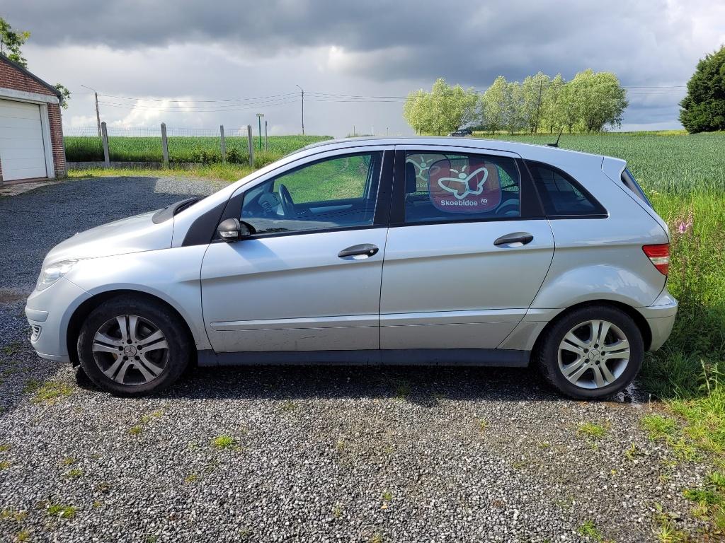 Mercedes B200, Auto's, Mercedes-Benz, Zwart, Leder en Stof, Sound system, 5 deurs