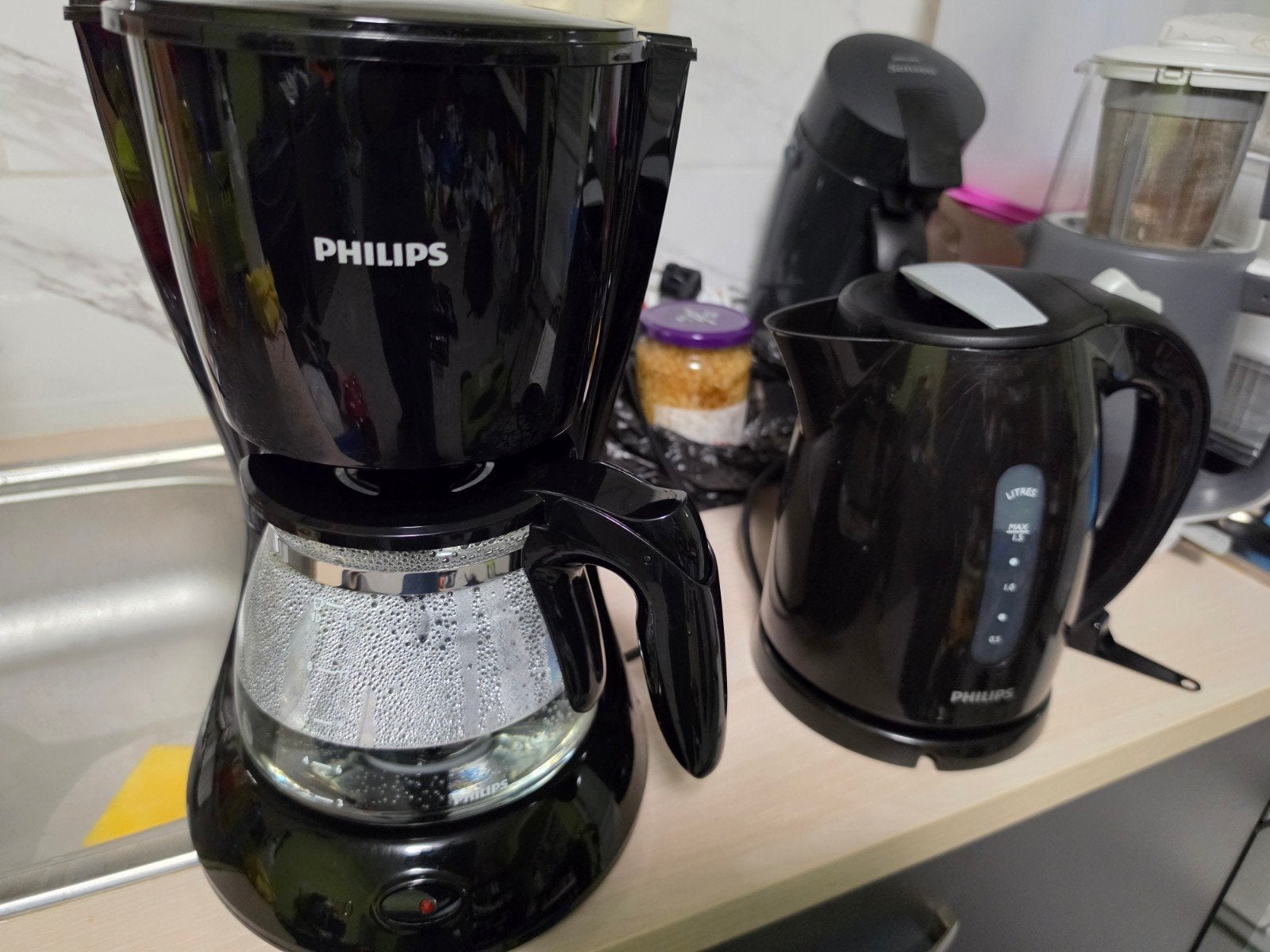 percolateur-bouilloire philips, Enlèvement