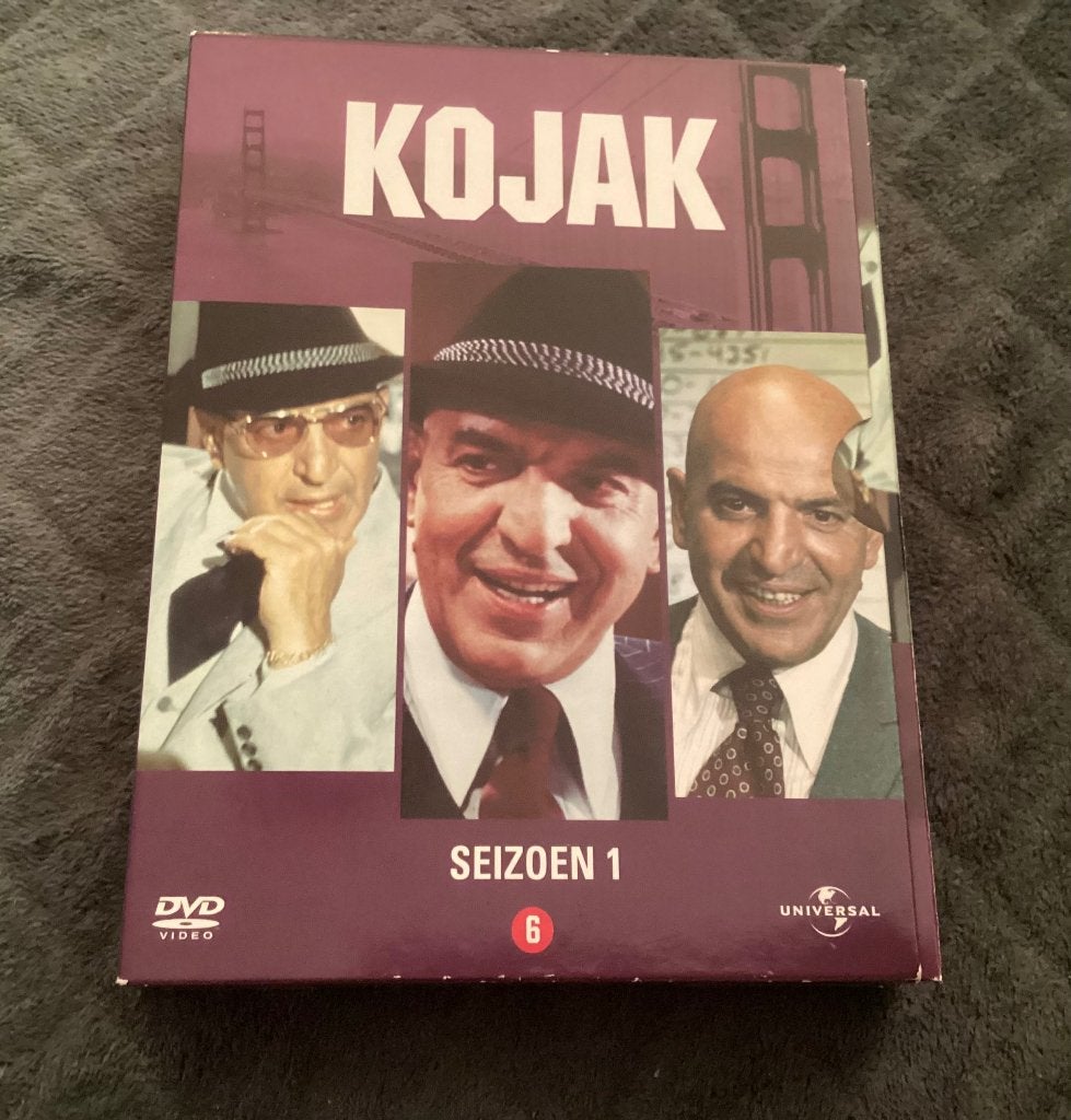 Kojak seizoen 1, Ophalen of Verzenden, Engels, Seizoen 1, Nederlands