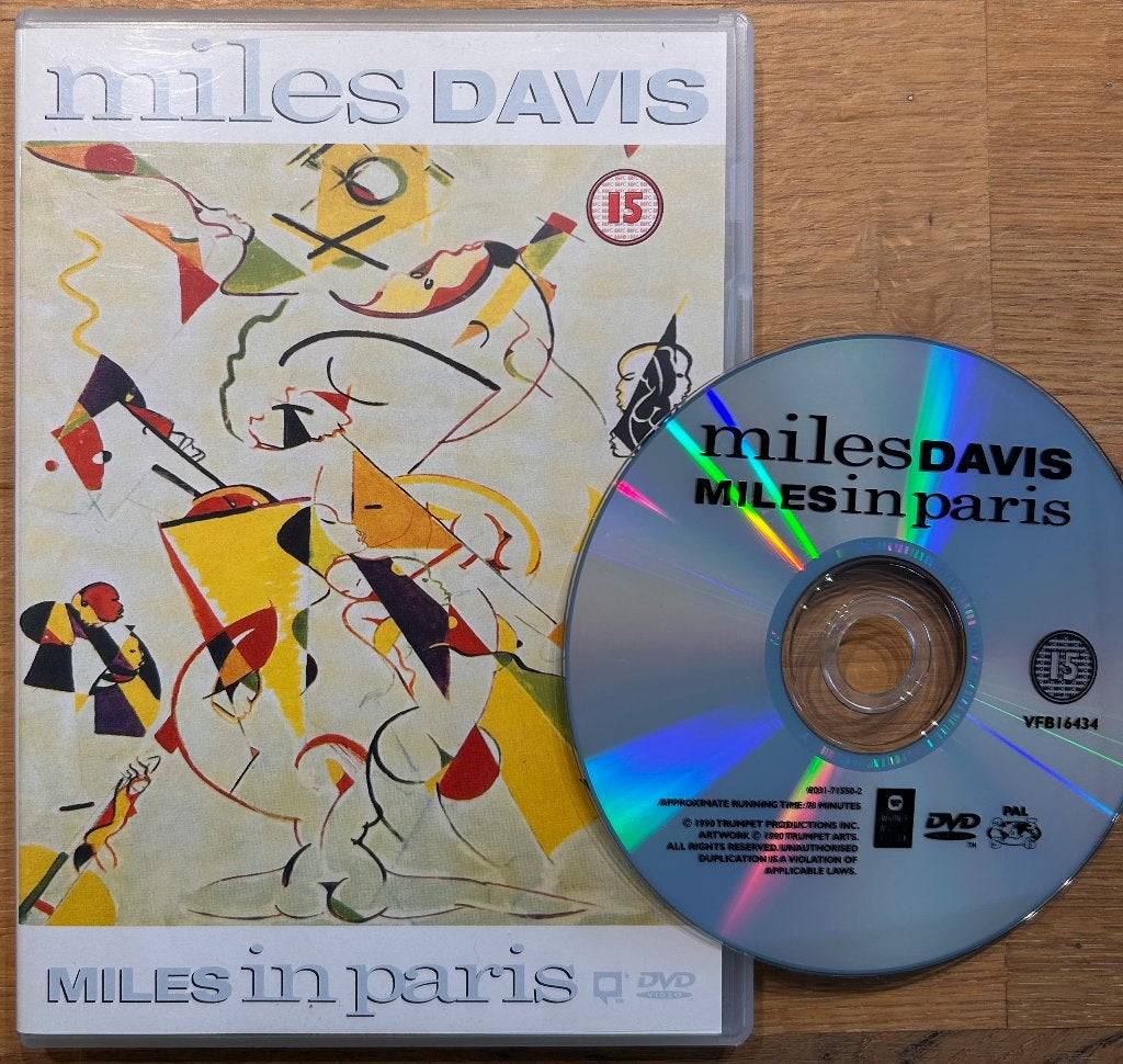 MILES DAVIS - Miles in Paris ( DVD ), Vanaf 16 jaar, Verzenden, Zo goed als nieuw, Duits