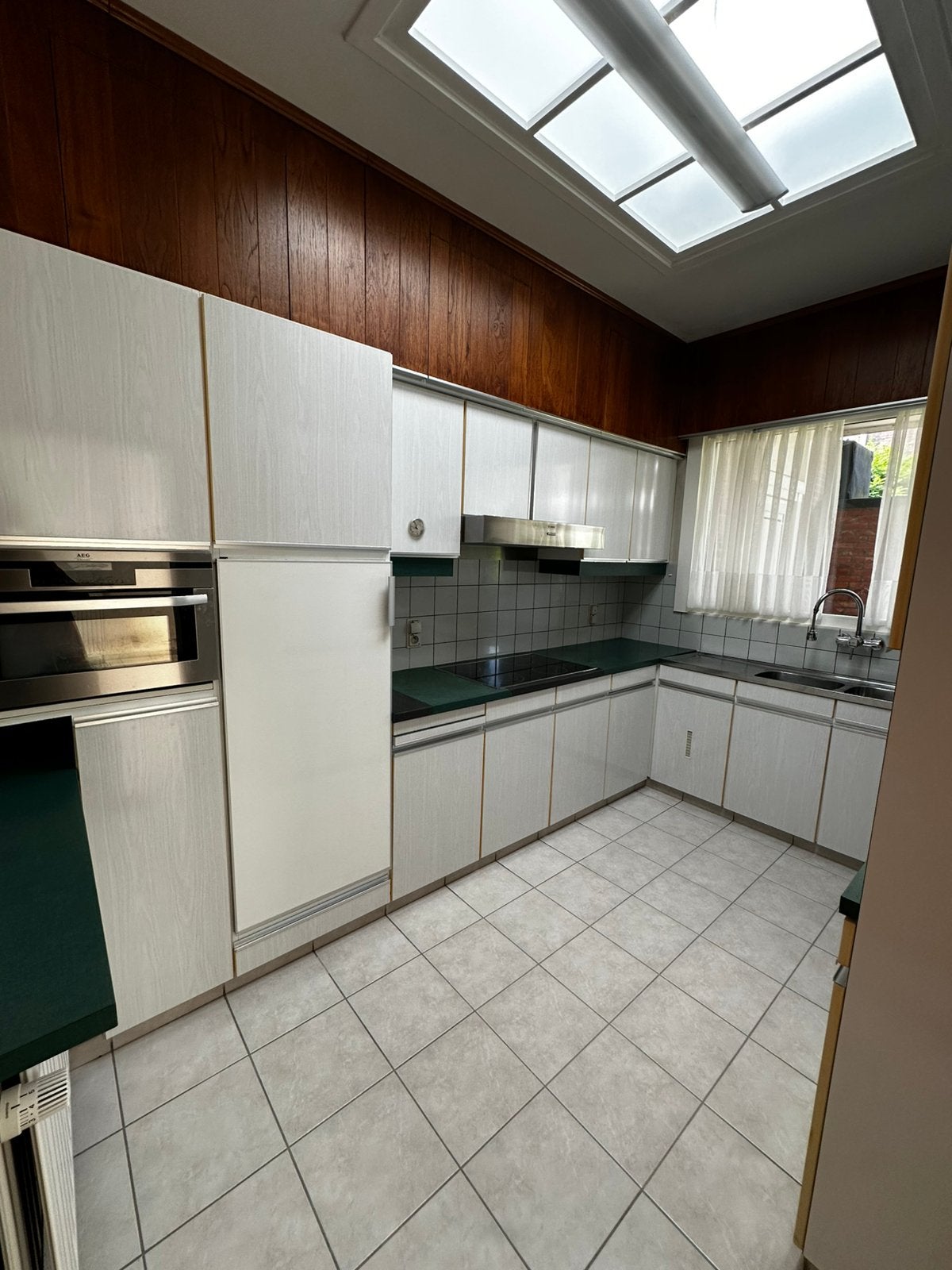 Keuken met apparatuur, Enlèvement, Utilisé, Gris, Cuisine en U