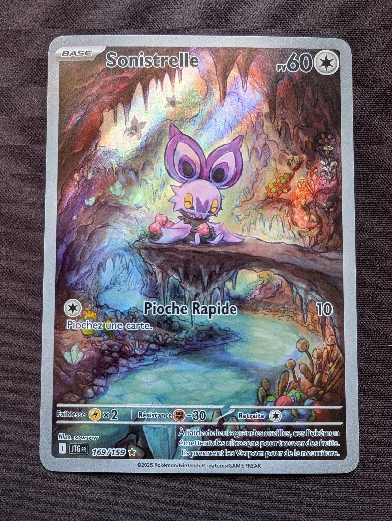 Sonistrelle 169/159 FR (carte Pokémon), Enlèvement ou Envoi, Comme neuf, Cartes en vrac