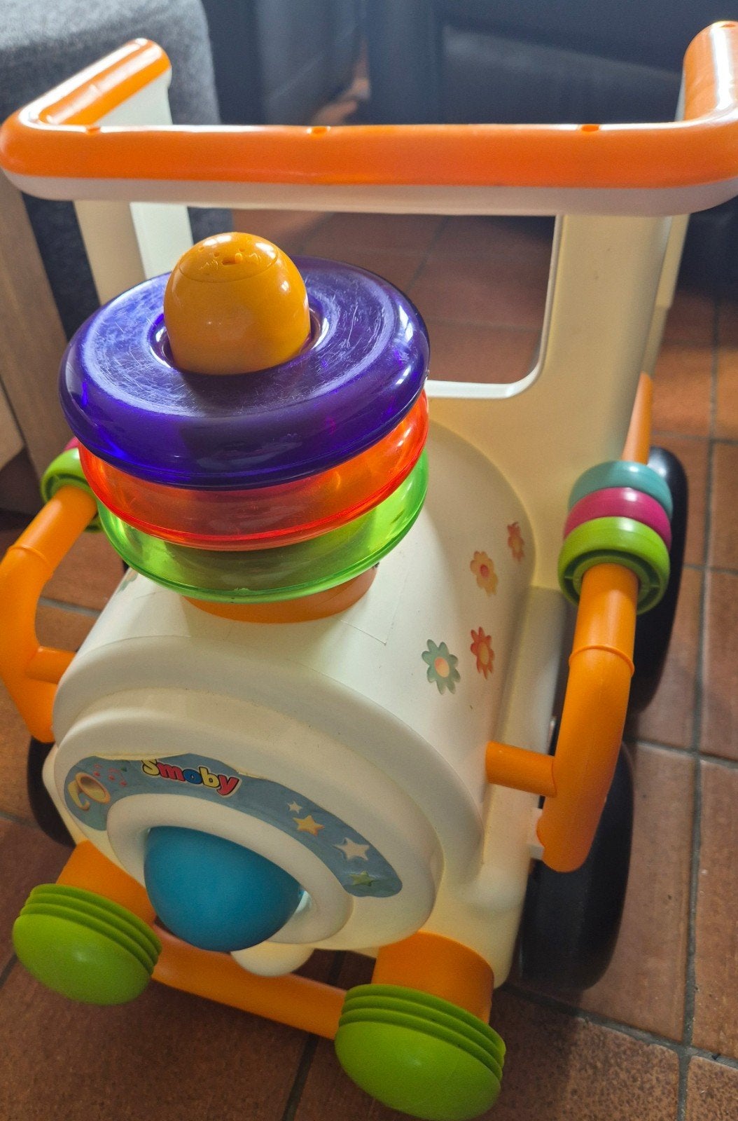 Smoby loop trein met geluid en licht, Ophalen, Zo goed als nieuw