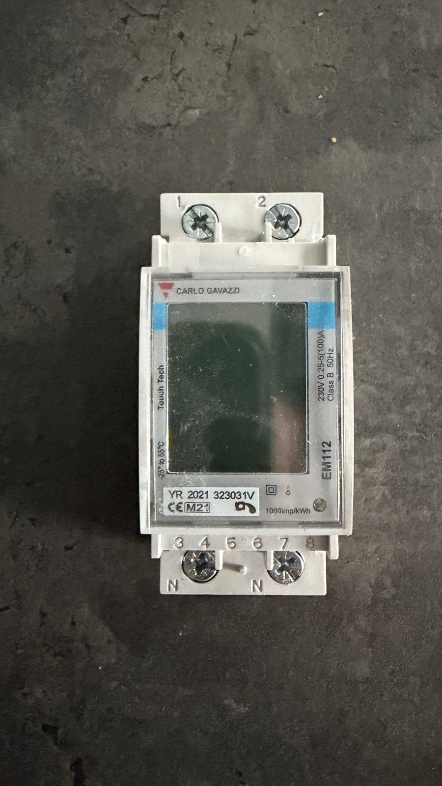 EM112 - MID Wallbox Meter 1-fase 100A, Auto diversen, Ophalen of Verzenden, Zo goed als nieuw