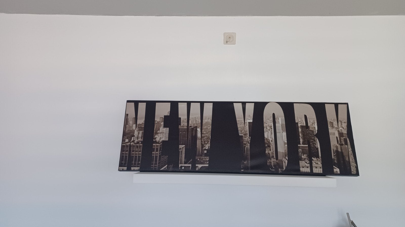 tableaux new York et london etc...65sur 120cm et 45 sur 140, Enlèvement, Comme neuf, Tableau noir