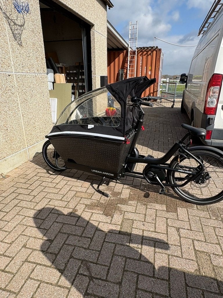 Elektrische bakfiets, Zo goed als nieuw, 2 kinderen, Elektrisch, Schijfrem
