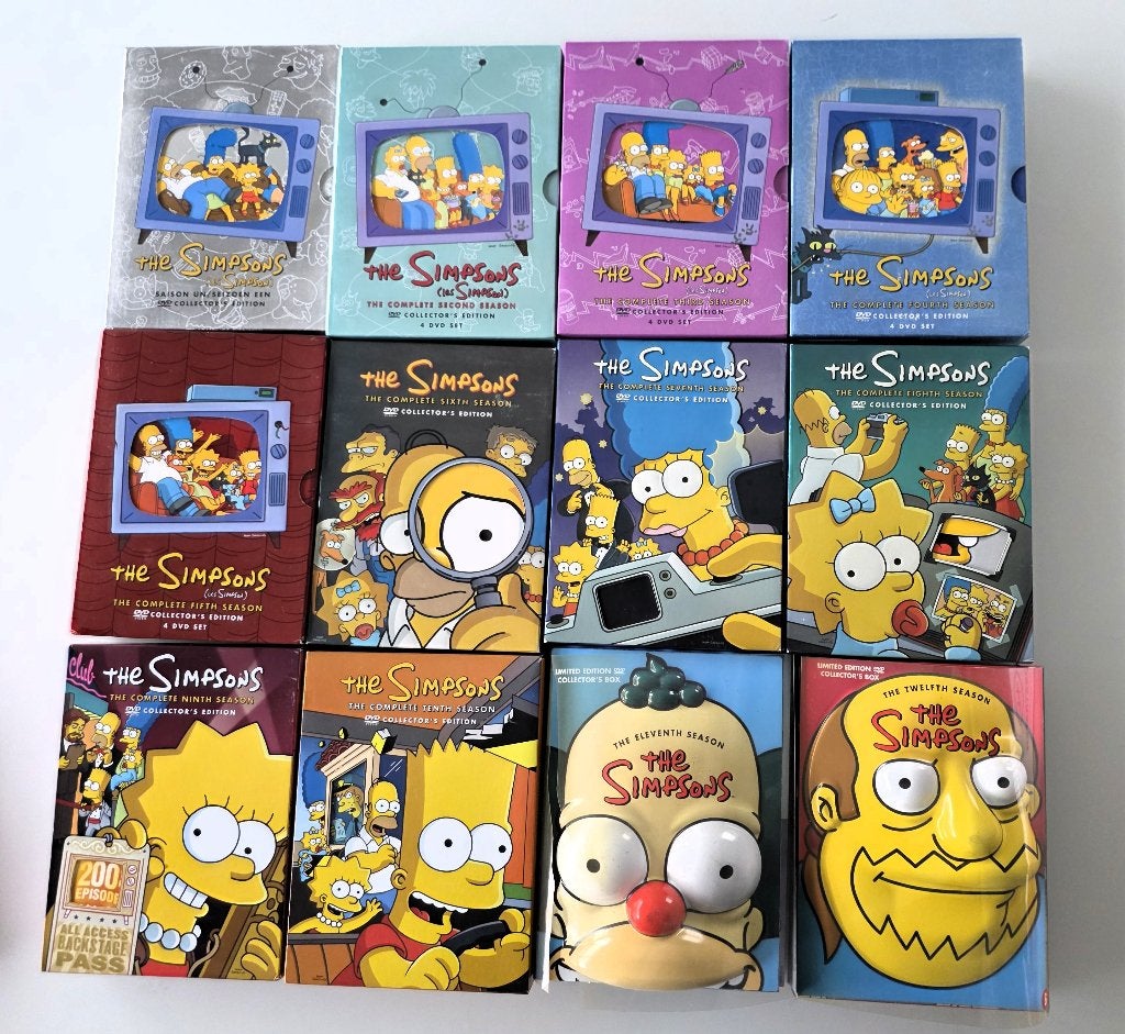 Komische reeks The Simpsons (seizoen 1 tem 12 ), Ophalen of Verzenden, Seizoen 1