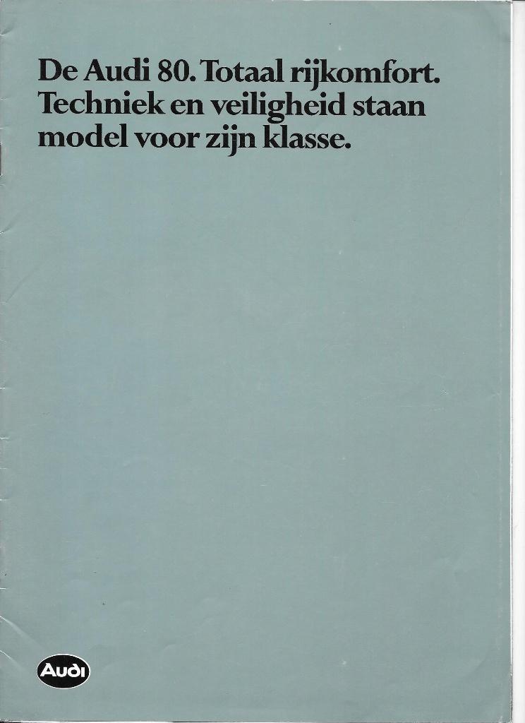 AUDI 80,  1979, Ophalen of Verzenden, Zo goed als nieuw, Audi