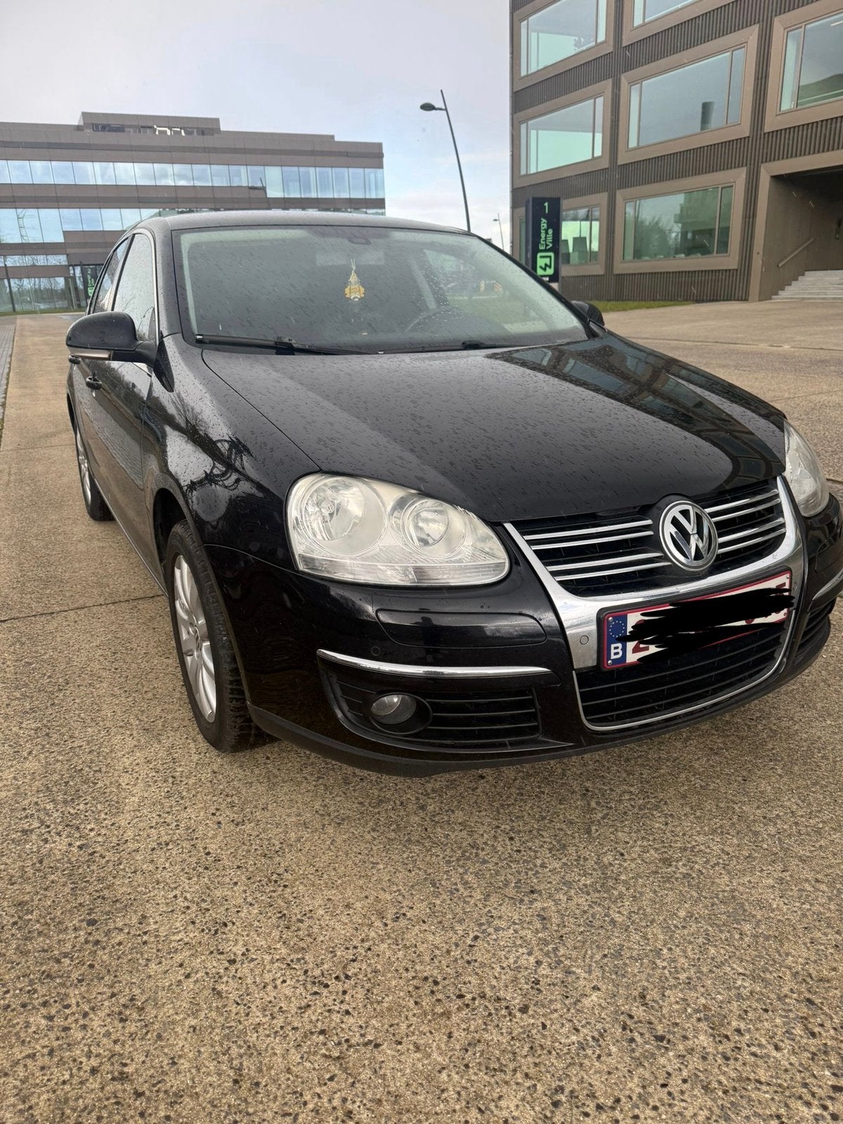 Vw jetta 1600 diesel, Parkeersensor, 1600 cc, Zwart, 5 deurs