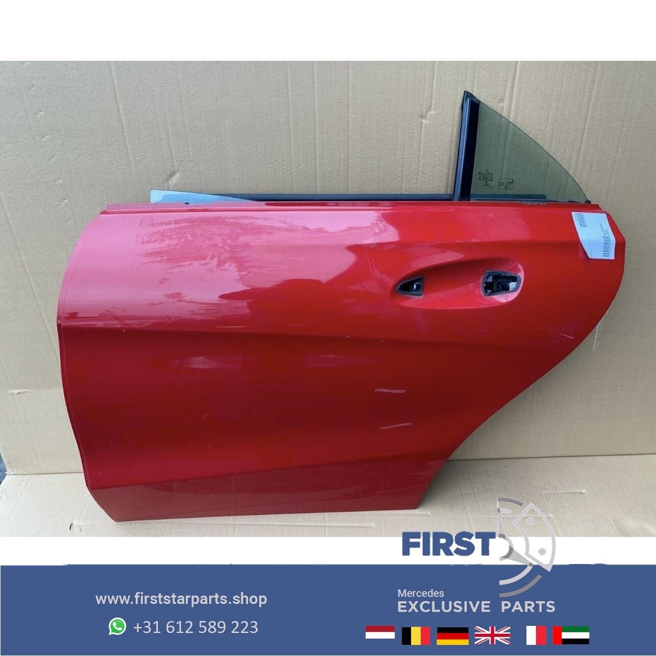 W117 C117 X117 CLA DEUR LINKS ACHTER ROOD LINKER PORTIER Mer, Arrière, Utilisé, Porte, -