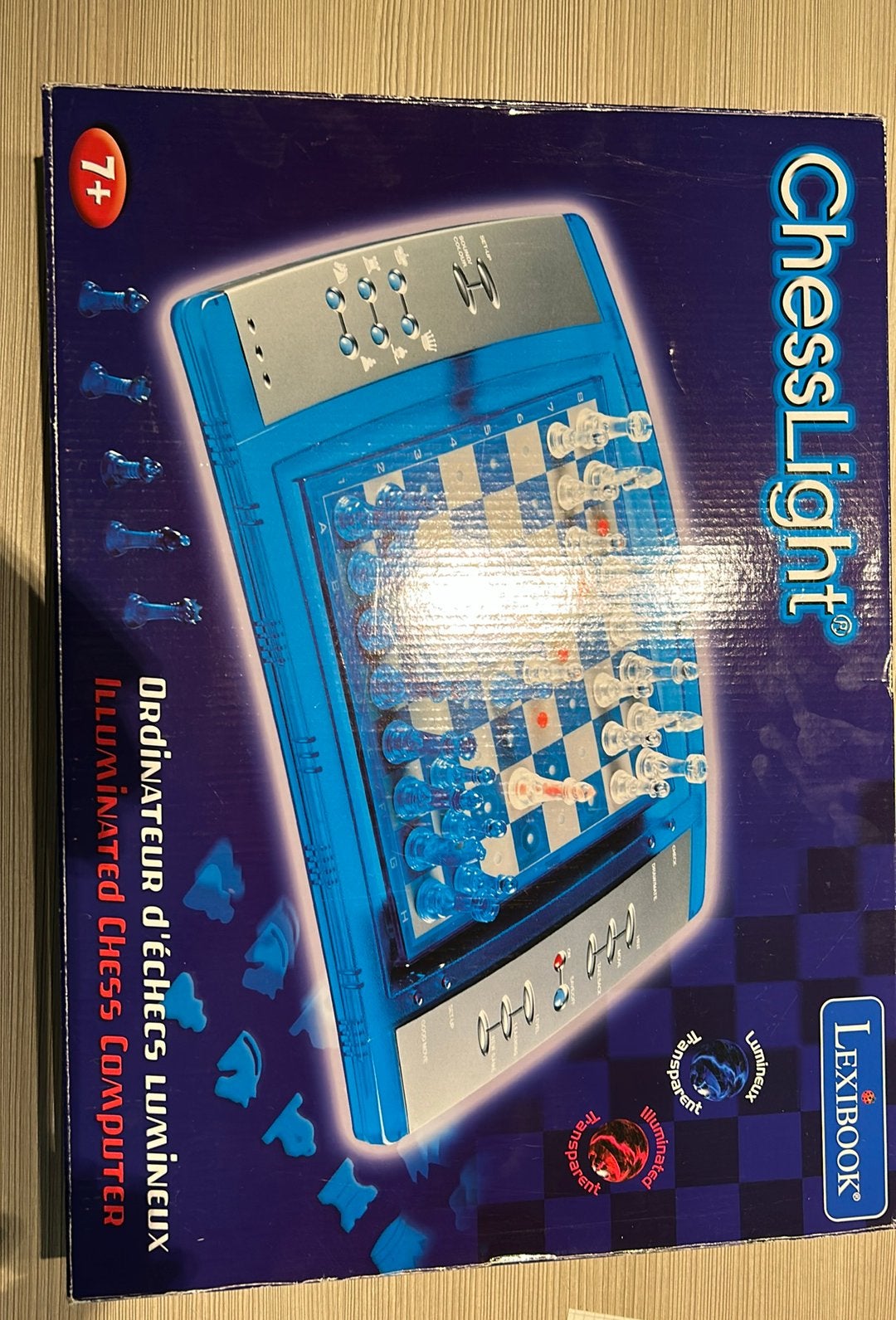 Lexibook Chesslight - elektonisch schaakbord, Consoles de jeu & Jeux vidéo, Jeux | Autre, 2 joueurs, Enlèvement, Comme neuf