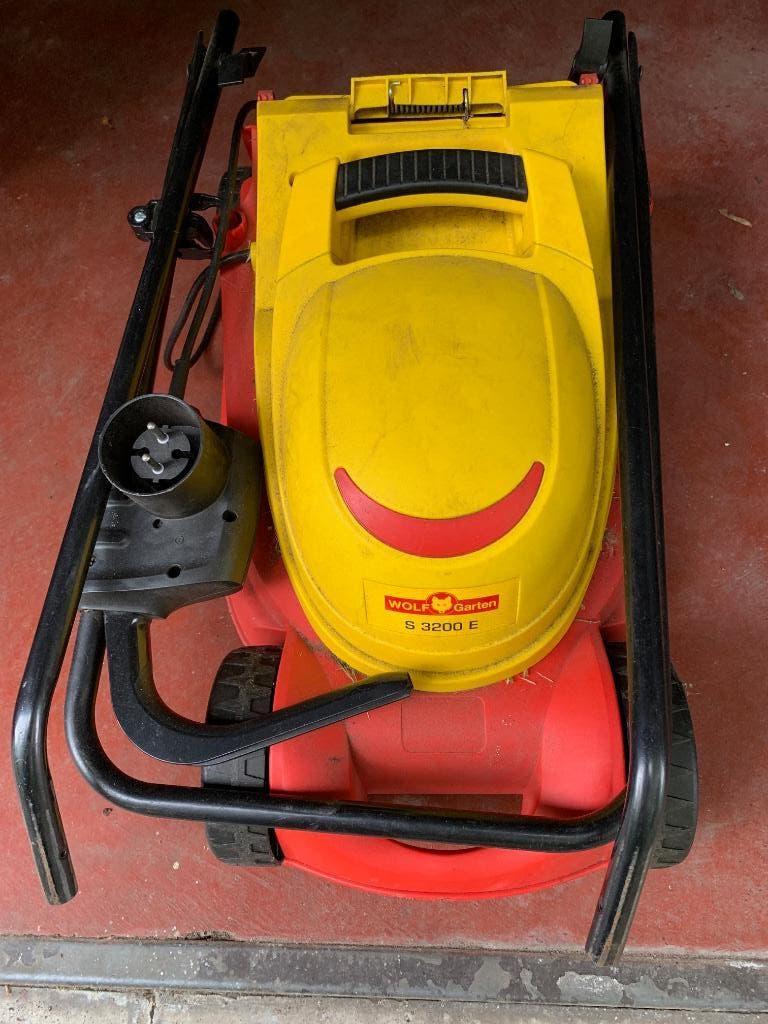 Grasmachine, Tuin en Terras, Ophalen, Cirkelmaaier, Gebruikt, Opvangbak