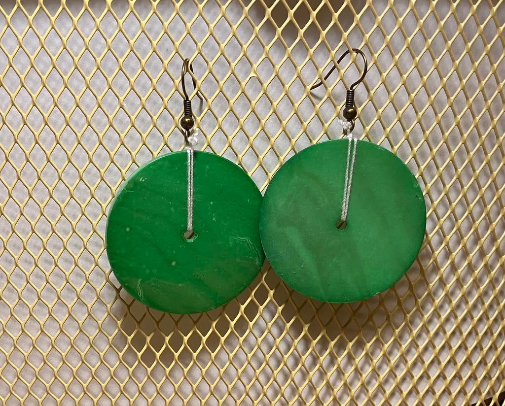 Toffe oorbellen, Handtassen en Accessoires, Oorbellen, Overige materialen, Hangers, Ophalen of Verzenden, Zo goed als nieuw