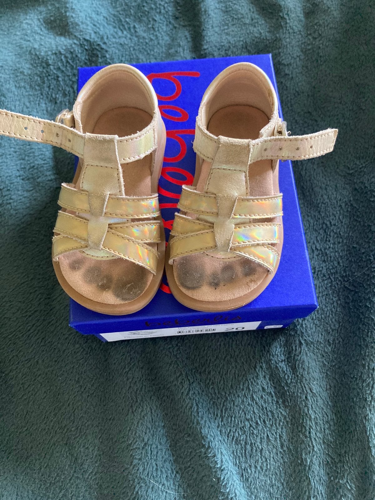 Meisjes sandalen, Kinderen en Baby's, Babykleding | Schoentjes en Sokjes, Ophalen, Gebruikt, Schoentjes